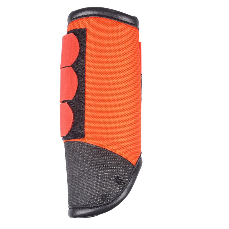 QHP Eventing boots front leg technical - Orange-1